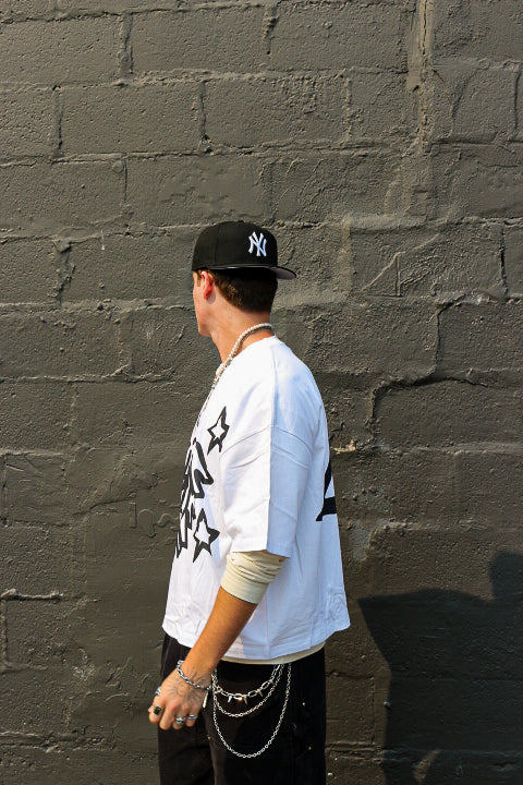 White x Black StarBoy Tee